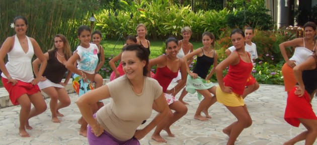 El uso del cuerpo en la práctica del Ori Tahiti